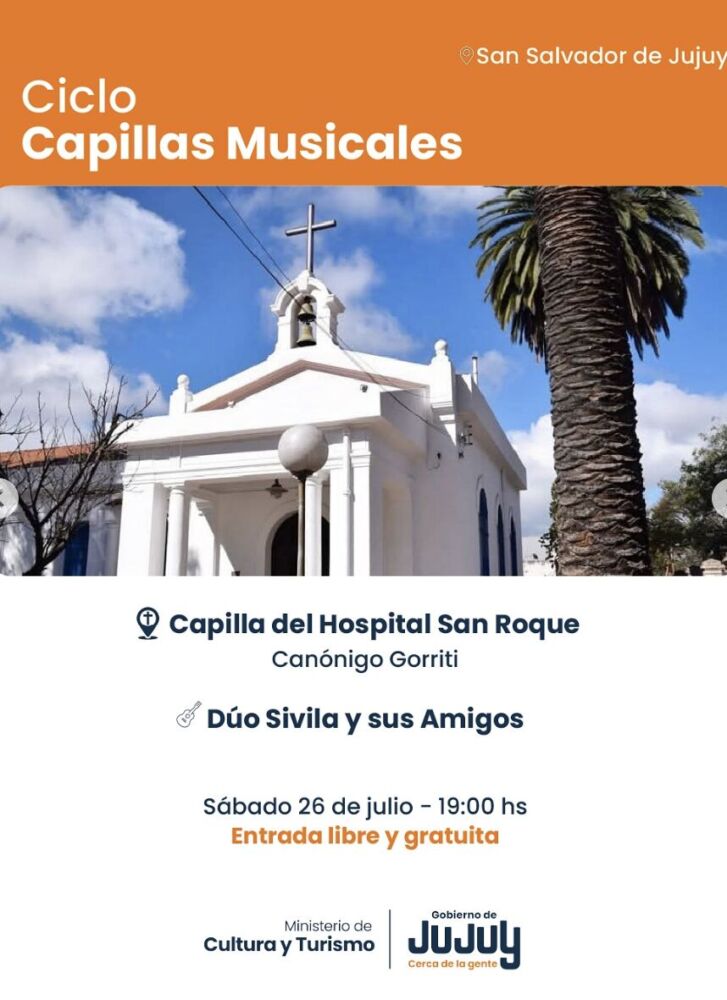 “Ciclo de Capillas Musicales Julio 2025” - Ojos del Mundo